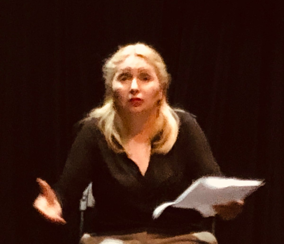 UpOnOurFeet Night. ⁦<a href="/WeMakeMovies/">We Make Movies</a>⁩ ... ghost appears w/ ⁦<a href="/TysonTorie/">Torie Tyson</a>⁩ written by ⁦@subliminos⁩