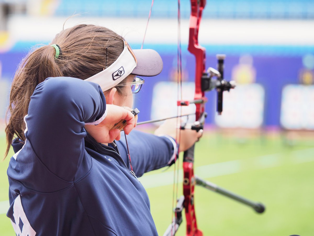 USAArchery's tweet image. Sophia Strachan and Braden Gellenthien are going for GOLD at #WCShanghai! Brady Ellison and Alexis Ruiz will shoot for bronze. Team rounds up next - LET'S GO USA 🇺🇸🇺🇸🇺🇸
Photos: Phil Knall