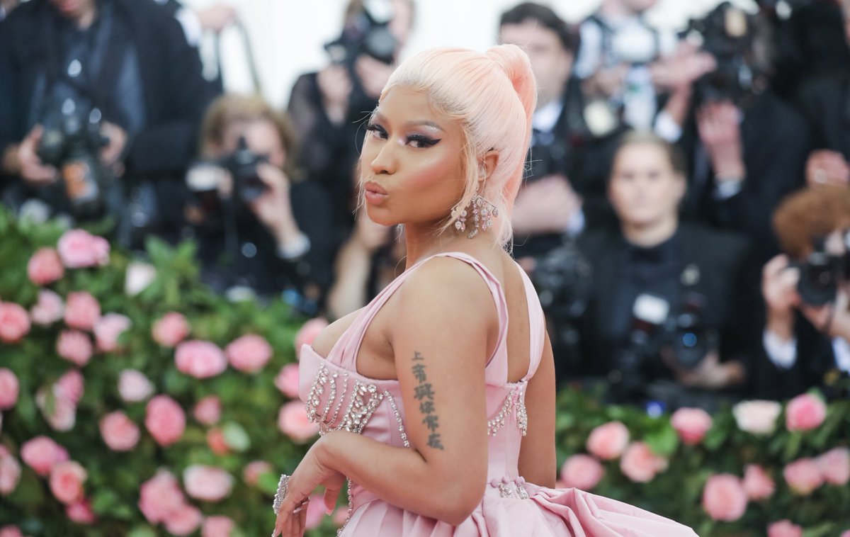 MinajSociety's tweet photo. Nicki Minaj looking incredible at the 2019 #METGala. https://t.co/wYUBHrsuW7