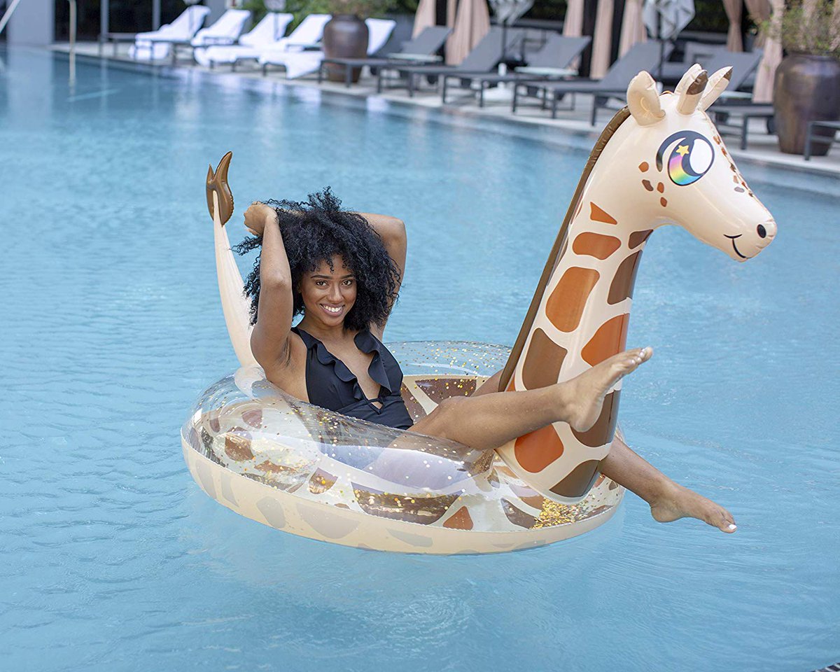 petagadgetcom's tweet image. petagadget.com/gadget/poolcan… #Poolcandy Giant Glitter Jumbo Giraffe #Pool #Float #Cool