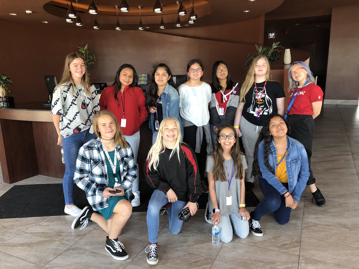 MolaskyJHS's tweet photo. Thank you @Snehalstocks and #CareerTechEd for an awesome #GirlsinSTEM #GirlsinTECH Movie Day. Our girls had a great time. #STEM #1ForKids @BIGandDigital's #CinemaLearningChallenge #MolaskyJHS https://t.co/D9RwWDFz0l