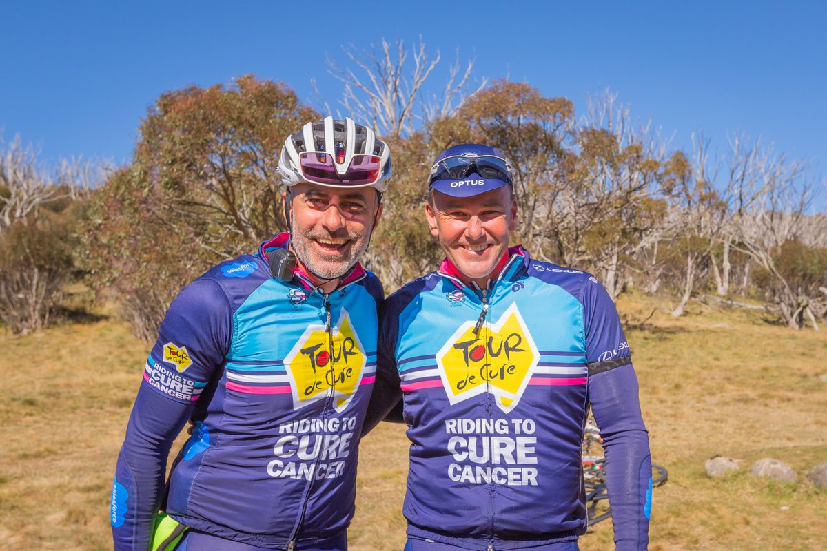 salesforceapac's tweet photo. .@tourdecure_aus update: our riders are nearing the end of the ride with 7 days completed and just 2 to go. Along the long and tiresome ride weโve supported them with motivational messages, water stations and big smiles. #letscurecancer #ridetdc https://t.co/JV8SPfFmud