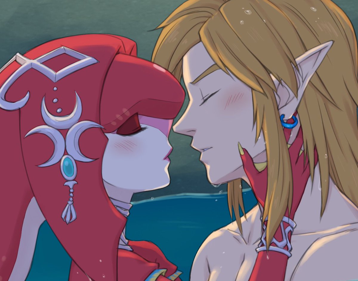 patreon.com/nurple #legendofzelda #breathofthewild #mipha #miphlink #botw #...