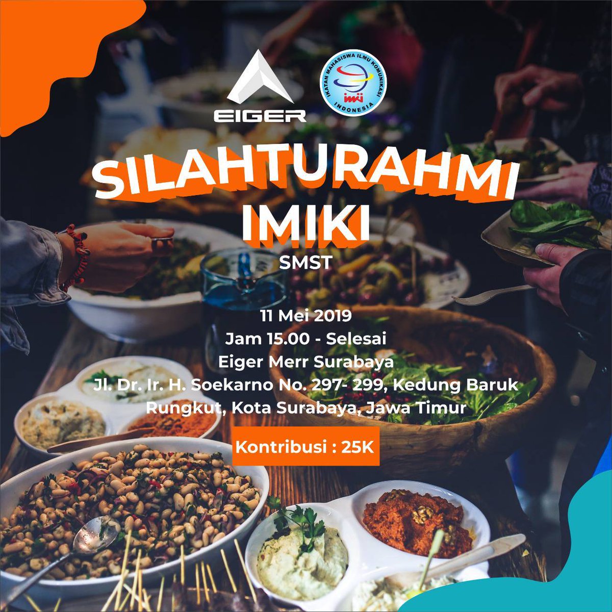Assalamualaikum Sobat IMIKI SMST. Ramadhan kali ini, IMIKI SMST  akan mengadakan buka bersama sekaligus pemaparan projek dari temen-temen angkatan baru niihh. 
Yuukk, jangan sampai kelewatan. Info lebih lanjut silahkan hubungi kontak person kami yaa. 
Cp: Azizah 085732872971