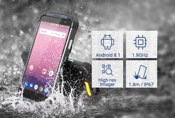 PointMobileKR's tweet photo. The latest addition to our portfolio, the PM85, features a modern rugged design, sophisticated Android 8.1 operating system and a high resolution Honeywell scanner engine. Check out all the features now: https://t.co/XP1IKln6yF #PM85 https://t.co/xmGfQ1Z8tE