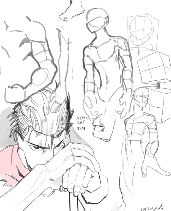 Anatomy doodles

Big thank you to yourfreakyneighbourh for giving me tips on antomy, if you haven't already, check out their comics and art and give them a follow! 