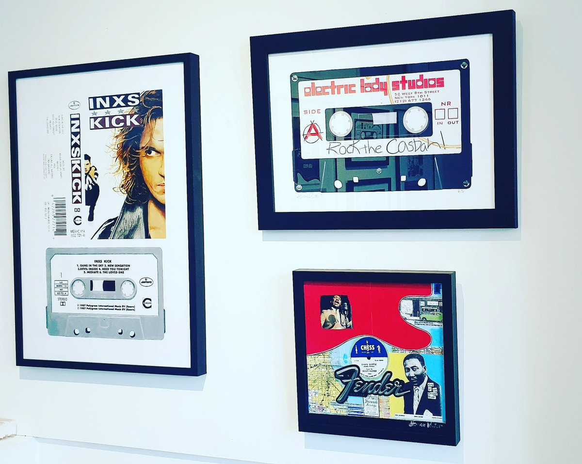 according2mcgee's tweet image. The Walkman is 40 this year, and we've got the latest collection  of cassette art from @horacepanterart and @ChrisBartonArt to celebrate. We launch 'Pause Play' today, 2pm, here, opposite Clifford's Tower, York.  Come over! #pauseplay #thewalkmanis40 #buyart @ownartscheme