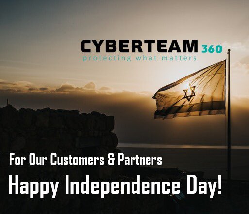 #IndependenceDay #IsraelIndependenceDay #cyber #informationsecurity #Israel