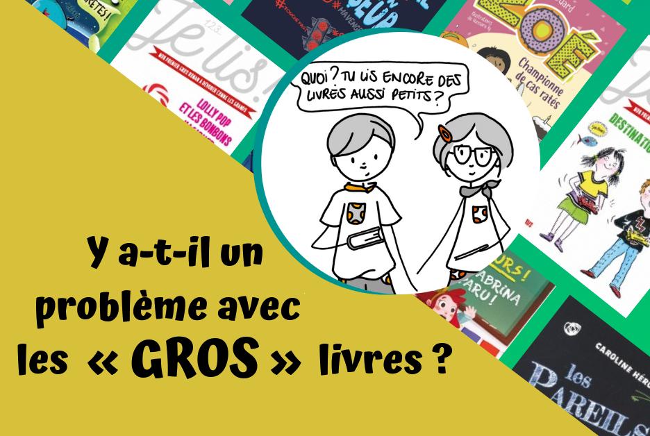 LPPlisenttout's tweet photo. Est-ce que vos enfants, vos élèves, lisent des livres à gros caractères ? Ne lisent-ils QUE ça ? Est-ce que c'est problématique ? https://t.co/sYiMfJbGKU https://t.co/dbHpG8oOeR