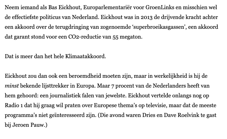 Je kan ad hominem filmpjes maken over 'Hans Brusselmans' en die avond nog aanschuiven in een talkshow. Of je kan daadwerkelijk dingen voor elkaar krijgen. decorrespondent.nl/9471/de-nuchte…