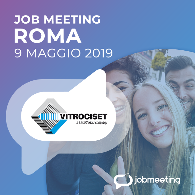 Vitrociset's tweet photo. Oggi siamo al @jobmeeting di #Roma presso @SapienzaRoma con uno stand attraverso il quale diamo la possibilità a studenti, laureandi, neolaureati, giovani professionisti di farsi conoscere mediante colloqui one to one. https://t.co/jinZVhuCT0