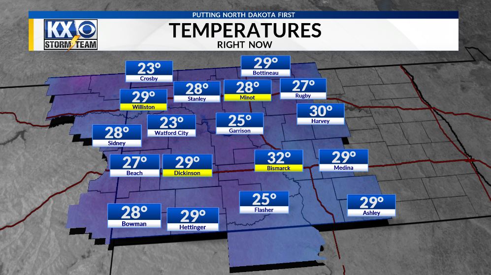 AmberWheelerWX's tweet photo. Is it May 9th or March 9th?? Because I think Mother Nature is confused! This is what you're walking out the door to this morning. Highs today are back in the 50s but tomorrow we'll return to the 60s. #NDwx #ColdMay https://t.co/JmwWFmFjnR