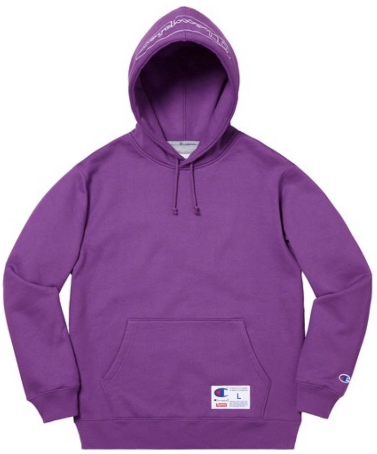 champion outline hoodie