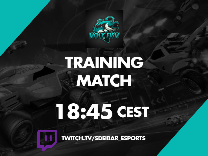 HolyFishESPORTS's tweet photo. [#Energy]

This afternoon our team will play a training match to prepare the @DreamcupSpain qualifier!

🆚@SDEibar_eSports 
⏰18:45
🎮BO 5

📺 https://t.co/gNGHG1IRws   

#OnTheSea🌊     #HolyFish https://t.co/dxx2bMaqUb
