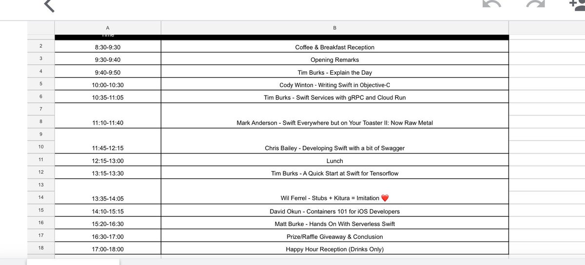 swiftcloudshop's tweet image. Here is today’s schedule #scw5