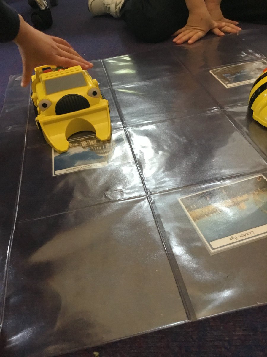 BromsPrePrep's tweet image. The children in Reception have been busy practising their coding skills on the iPads and by programming the Bee-bot floor robot to reach different London landmarks.
#BromsReception #EarlyYears #SchoolCoding #SchoolICT