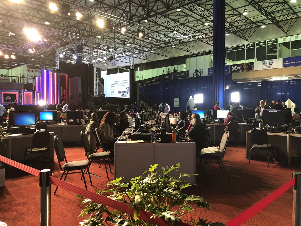SAgovnews's tweet photo. @IECSouthAfrica briefing on counting progress will get underway at 14:00 #SAElections2019 #Elections2019 #ElectionsResults https://t.co/I62gO9dYlm