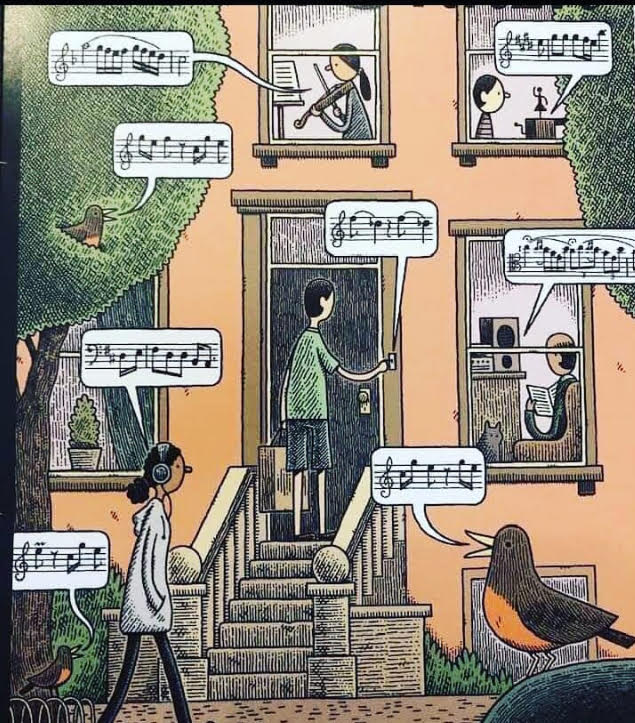 It is amazing how music is practically everywhere we go.  

Do you think more people listen to music now that we are able to have a "walkman" on our phones 24/7? 

#Music #GuitarExcellence #LifeIsBeautiful