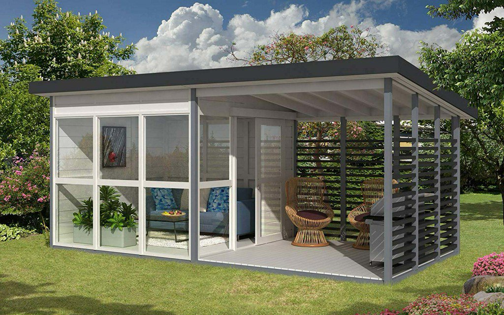 TravelLeisure's tweet photo. Amazon is selling a DIY backyard guest house that you can build in 8 hours https://t.co/G7OabsZIFa https://t.co/l0WWYEUxRp