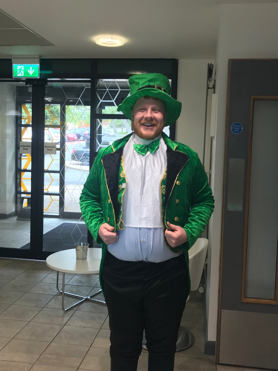 It’s totally acceptable to dress as a leprechaun on a Thursday afternoon <a href="/GheadIBC/">Gateshead IBC</a>