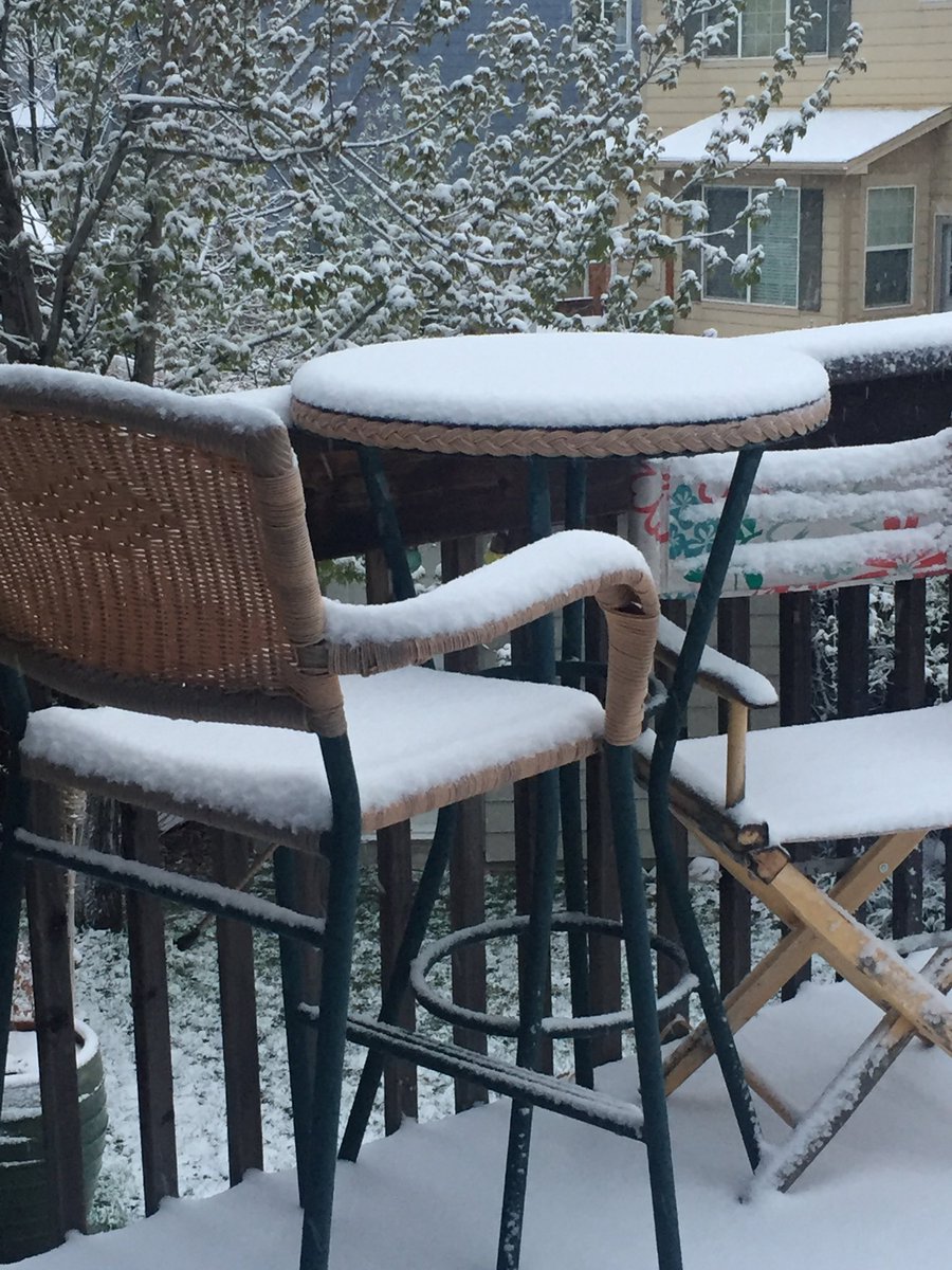 And this, Dear Reader, is why we don’t plant flowers before Mother’s Day. #cowx #springinColorado