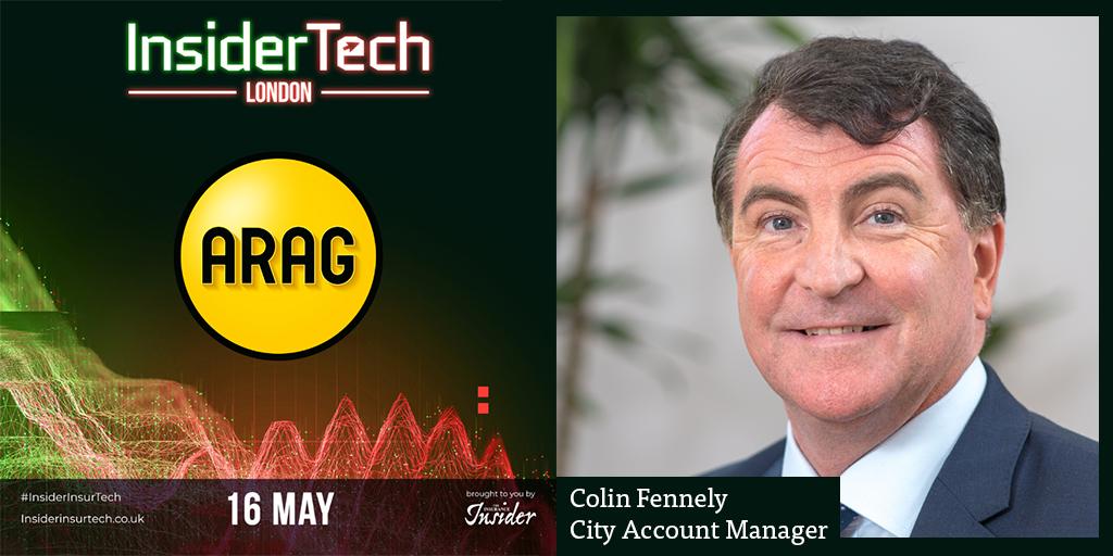 ARAG_UK's tweet photo. This time next week our City Account Manager, Colin Fennelly, will be at #InsiderTech in London. Just like an #InsurTech, we also look at creative ways to enable our customers to protect their clientโs needs through bespoke legal expenses and assistance products. https://t.co/8kM7qhUiTB