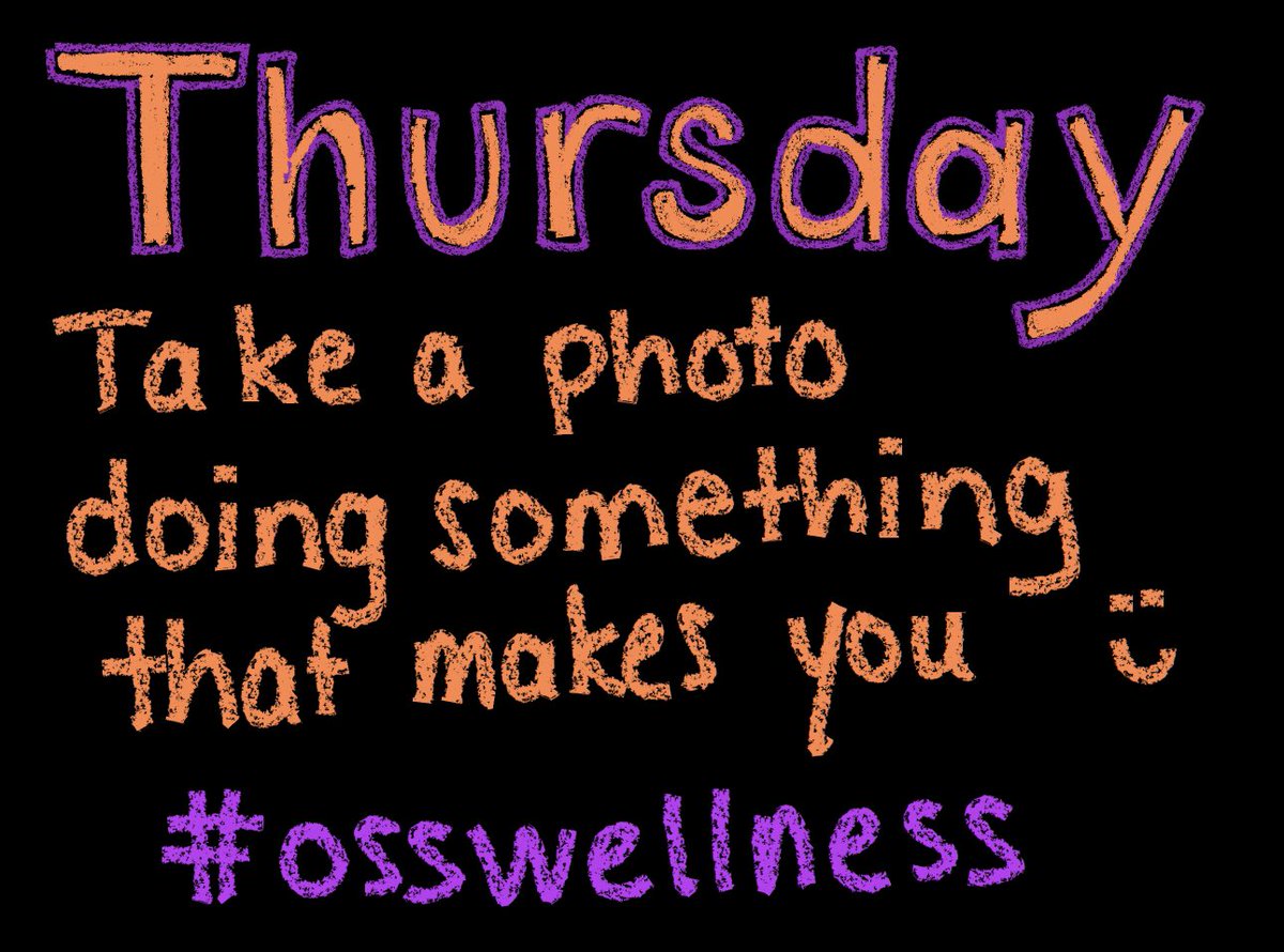 For Thriving Thursday take a picture of something that makes you happy and use the #osswellness to win an awesome prize! <a href="/OSSAnnouncement/">OSS Announcements</a>