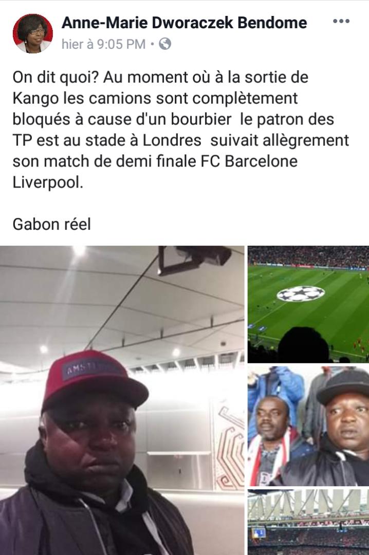 Madame donc le fonctionnement d'un Ministère s'arrête lorsque le Ministre se déplace? La terre va t'elle cesser de tourner? Vraiment il y'a des personnes qui ne cesseront de m'étonner🤦