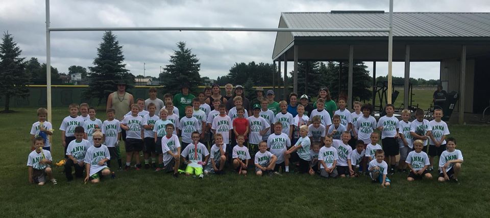 We are excited to announce the Anna 2019 Youth Football Camp will be held on June 26th-28th from 8:30-11:00 AM on the HS Football Practice Field.  All students entering 2nd-6th grade next school year are invited.  See you there! PDF Brochure Attached:  bit.ly/AnnaYthFootball