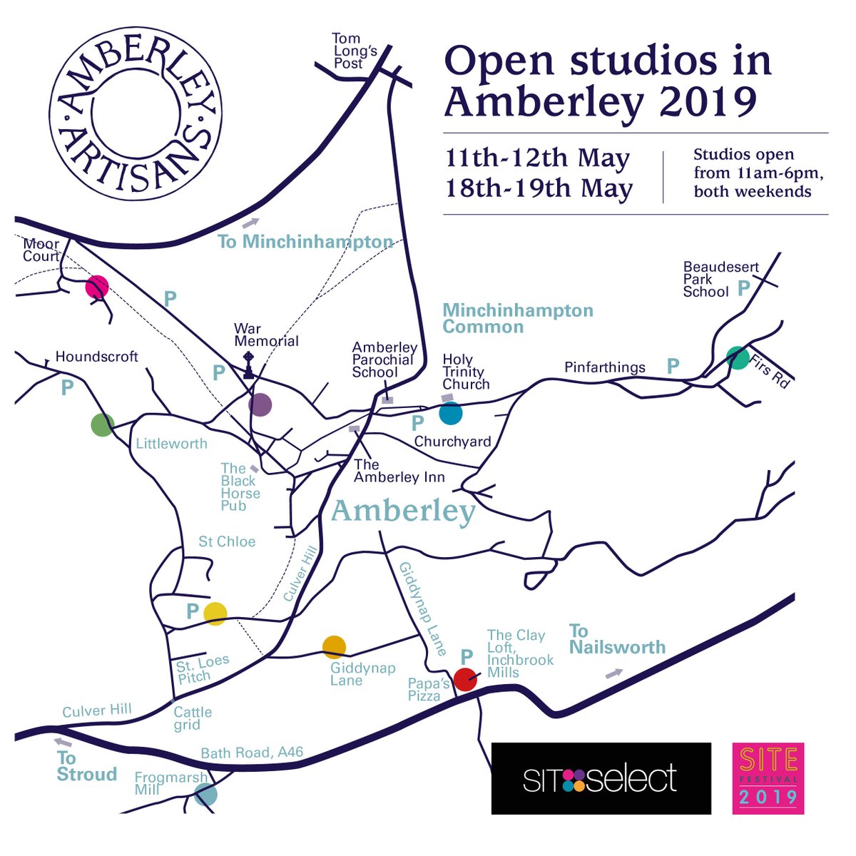 soapfolk's tweet photo. A little mention for the local @amberleyartisans Open Studios this weekend and next, including @theclayloft nextdoor as part of the wider @SITselect and @sva_ trails around the Stroud area.
#Stroud #Nailsworth #arts #textiles #crafts #sitefestival #selecttrail #stroudvalleys https://t.co/VyUAGbSMNA