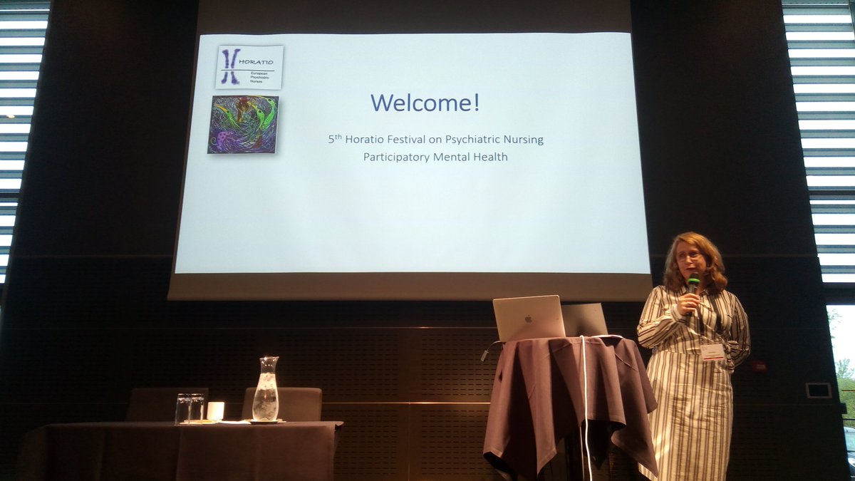 President of Horatio Nina Kilkku is opening 5th Horatio festival of mental health nursing in Copenhagen.
