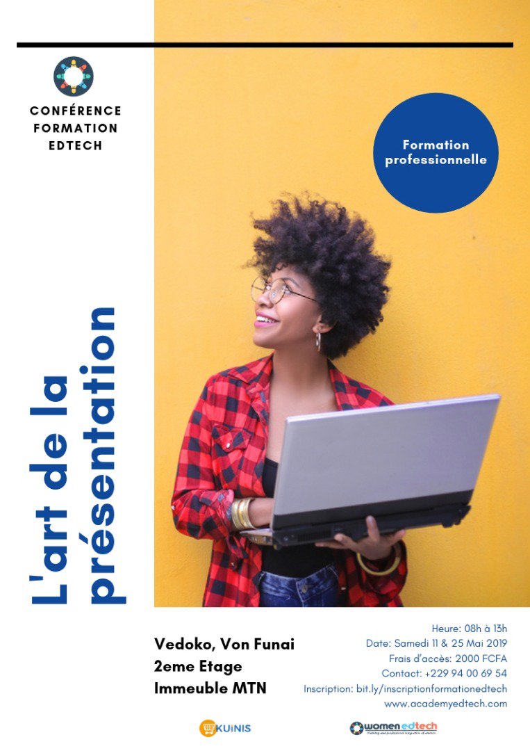 AcademyEdtech's tweet photo. Voulez-vous que vos présentations disent de leurs contenus sans être intégrées ?
Cela nécessite la maîtrise de certaines méthodes qui vous démarquent et vont au-delà des simples mises en forme  ...
 Inscription en ligne : https://t.co/NzNjmZ6jzt …
@wasexo https://t.co/q24iUj8Dym