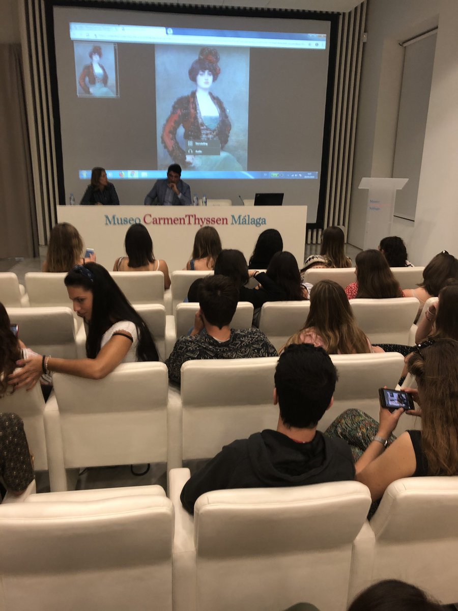 TurismeUdG's tweet photo. Compartimos con @thyssenmalaga la experiencia museistica y turística en #UdGenMalaga @UdGFacTurisme https://t.co/n2n83lNEO0