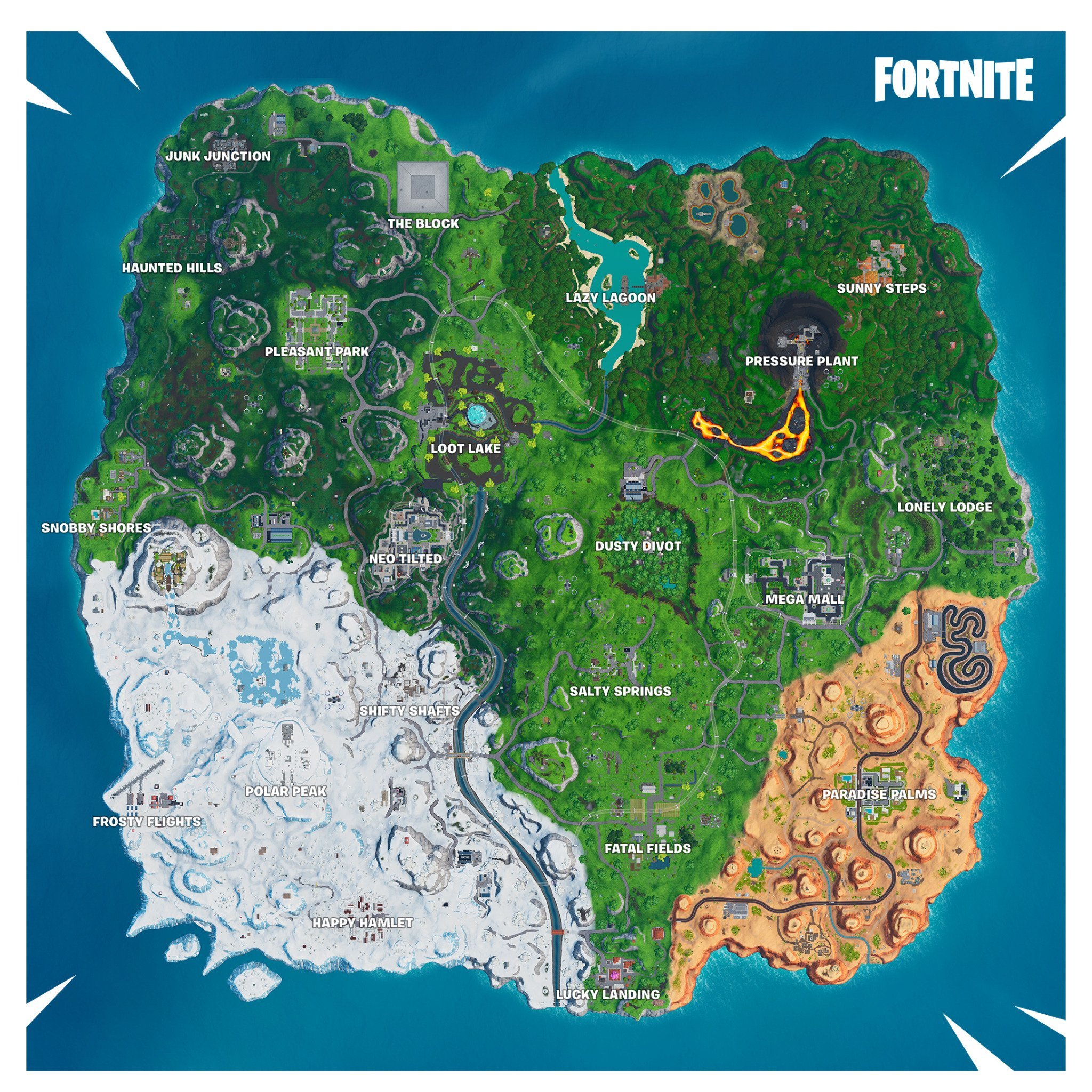 Fortnite Season 9 Absolutely Everything We Know About Season 9 - the season 9 map has been revealed