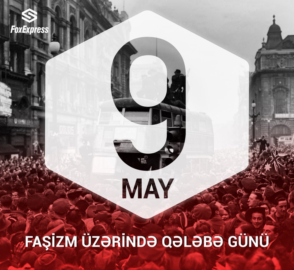 Qələbəmizin Qarabağda olması diləyi ilə, hər birinizi təbrik edirik.
#FoxExpress #9May