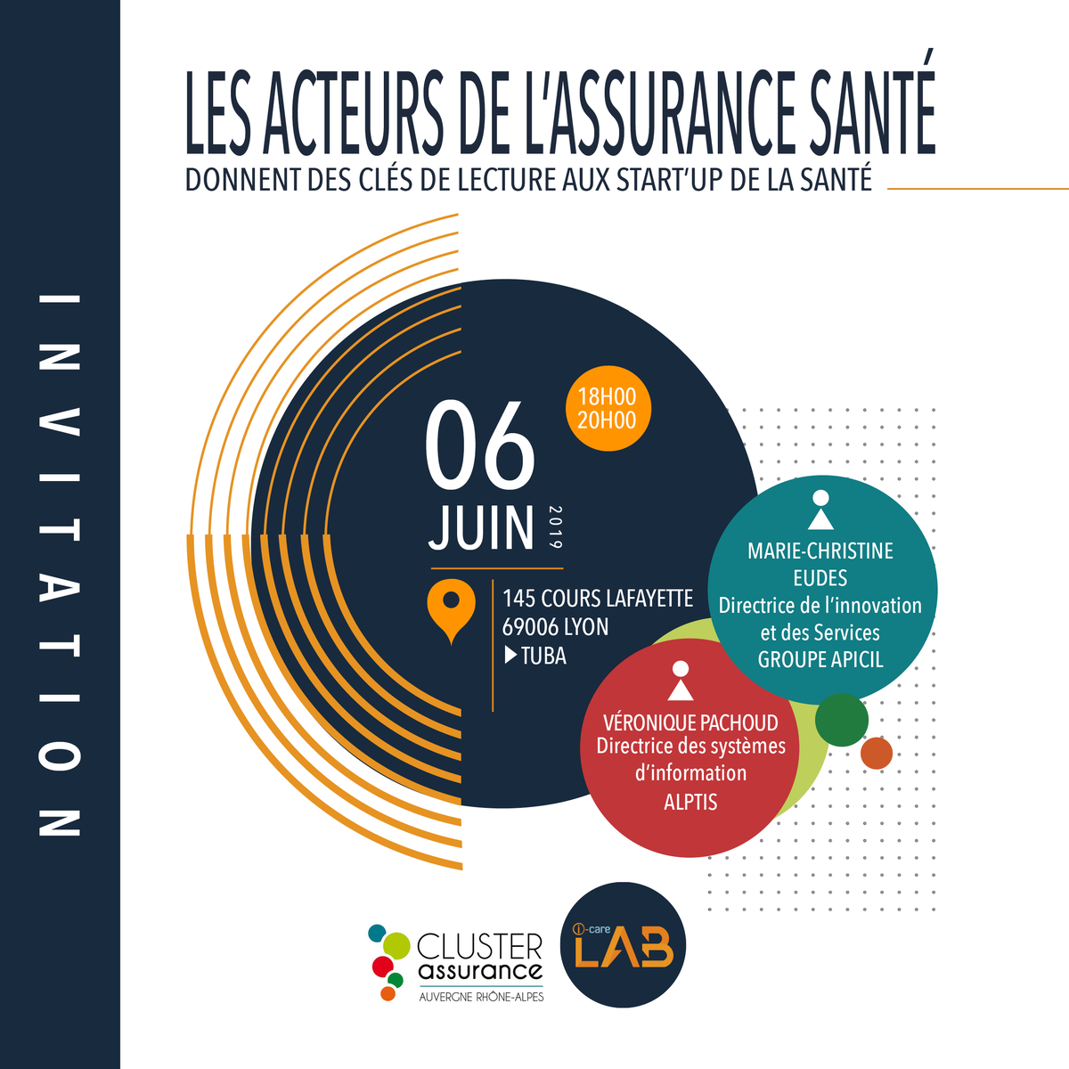 i_care_lab's tweet photo. 🗓️RDV le 6 JUIN pour un #HappiCare : Les acteurs de l'#assurance santé donnent les clés de lecture aux start'up #Sante !  En partenariat avec le Cluster Assurance et avec la participation de @GroupeAPICIL et @alptis ! 📲 INSCRIVEZ VOUS : https://t.co/SuS3p2t2DL https://t.co/3ChvD978N5