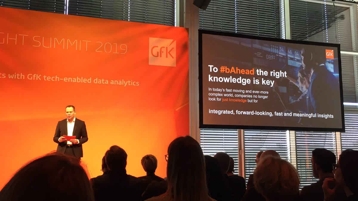 m_forschung_de's tweet photo. #bahead! Michael Müller @GfKDeutschland die GfK verändert sich hin zum tech-enabled Service Provider https://t.co/fMScVBvFGd