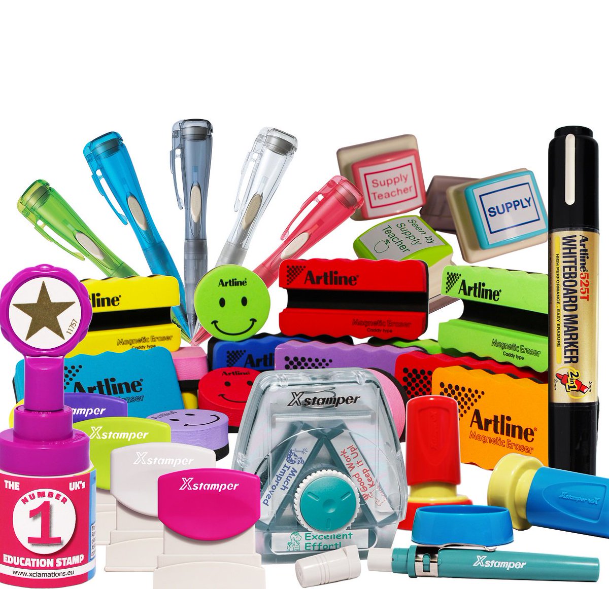 Every teacher needs a tool to help them do their brilliant work. Look no further than Artline and Xstamper #TeacherAppreciationDay #TeacherAppreciationDay