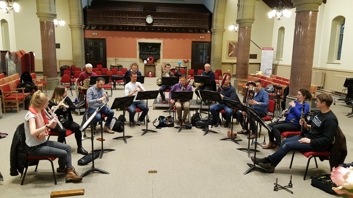 🎶 Rehearsals are underway for our #Mozart Gran Partita regional tour starting tomorrow! See you in #Hexham, #Ponteland, and #Carlisle!

Don't forget - we also have a strings programme going to #Cullercoats and #Darlington

#RNSOnYourDoorstep #RegionalRNS