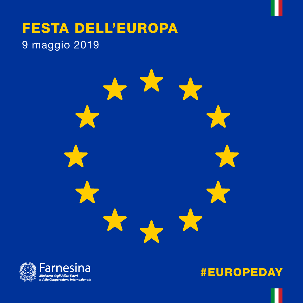 ItalyMFA's tweet photo. #EuropeDay | “L'Europa non potrà farsi un una sola volta, né sarà costruita tutta insieme; essa sorgerà da realizzazioni concrete che creino anzitutto una solidarietà di fatto”.

#9maggio 1950 la Dichiarazione Schuman segnò una tappa cruciale del progetto comune europeo. https://t.co/12XN7bAEYr