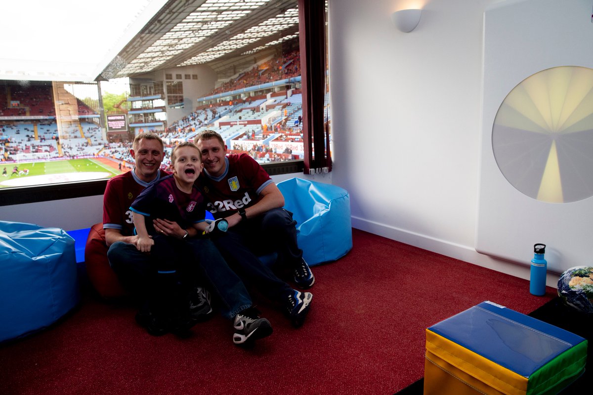 AstonVilla's tweet photo. Introducing our new Sensory Rooms at Villa Park. 

The rooms highlight more brilliant work from the @AVFCFoundation.

Details 👉 https://t.co/tjWelz0qRr

#AVFC https://t.co/XH9abi5ExA