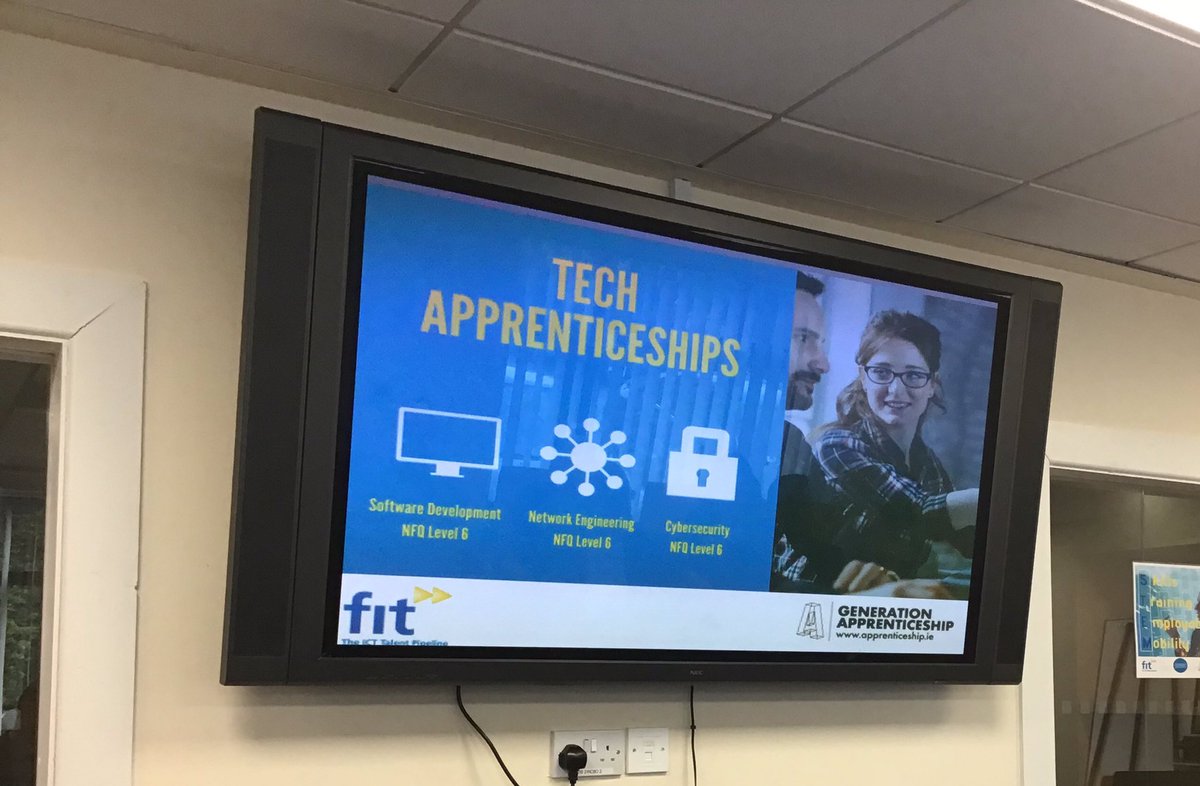 SOLASFET's tweet photo. Great new programme being launched today by @FastrackintoIT and https://t.co/c6Z5bWHwYg This Pre-Tech Apprenticeship will help young adults to prepare to enter the Tech Apprenticeship. #generationapprenticeship https://t.co/2mNUWKjzRV