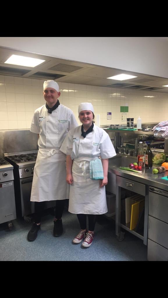 KinsaleComSch's tweet photo. We would like to wish @KinsaleTY students Grace Hynes &amp; Niall Stokes all the best today in The Apprentice Chef finals @ittralee https://t.co/N0KVJVLaN9