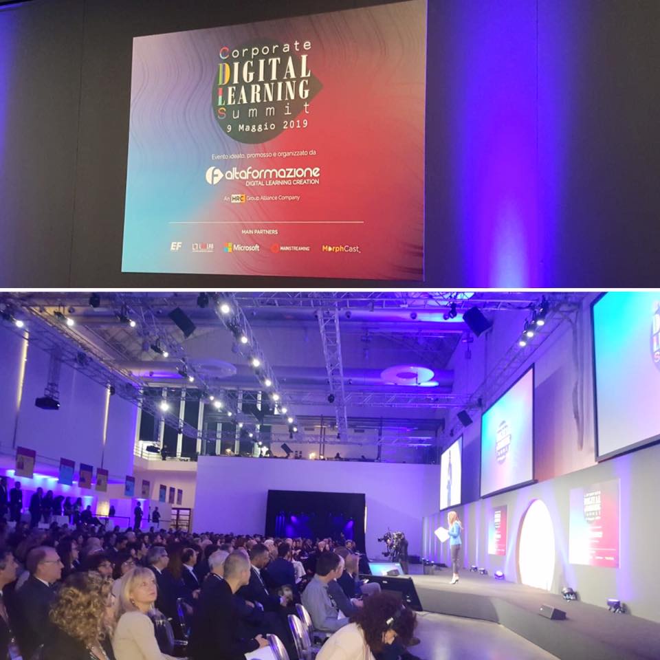 HRC_Community's tweet photo. #ReadySteadyGo ❗️📣 oggi siamo al CORPORATE DIGITAL LEARNING SUMMIT 2019 di @altaformazione_ per premiare le aziende che guardano al futuro del #DigitalLearning con gli HRC Best Practice Awards 🏆 #StayTuned per scoprire chi sarà premiato #HRCawards #CDLSummit ▪️◾️◼️⬛️ https://t.co/Ol30PQNDH6