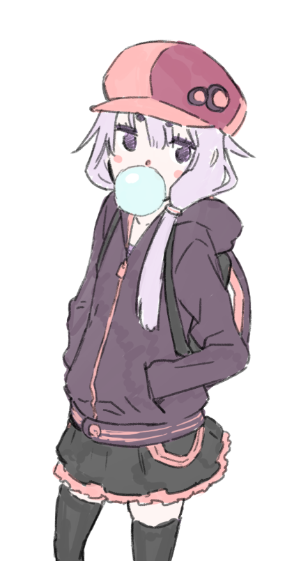 結月ゆかり 「ゆかりさんらくがき 」|たすけのイラスト
