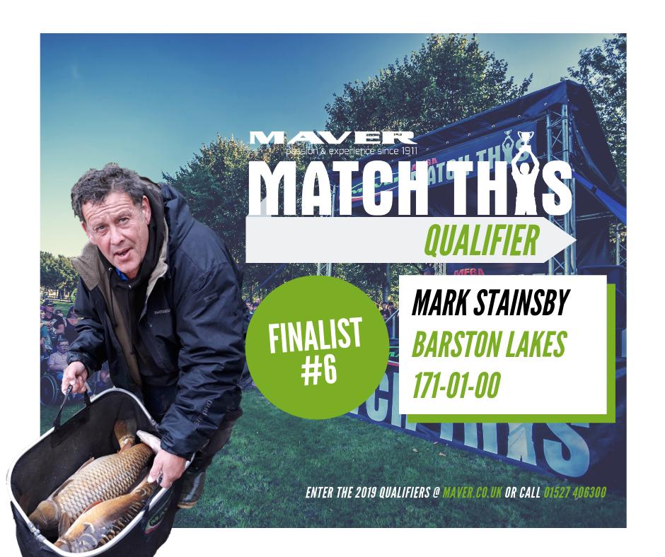 MaverUK's tweet photo. Congratulations to Mark Stainsby on booking his place in his 3rd #MMT Grand Final. Mark topped a wet & windy qualifier at Barston Lakes with 171lb 💪 Well done Mark 👍 We look forward to welcoming you to @LakesMaver in August #TeamMaver https://t.co/ZA0W88gDdW
