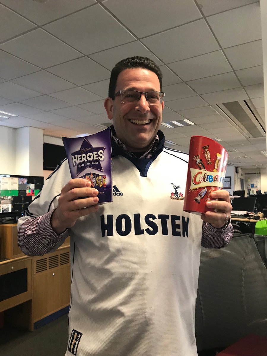 Our friend and TV producer Dan “conditioned to expect glorious failure” is finally a happy man #Spurs