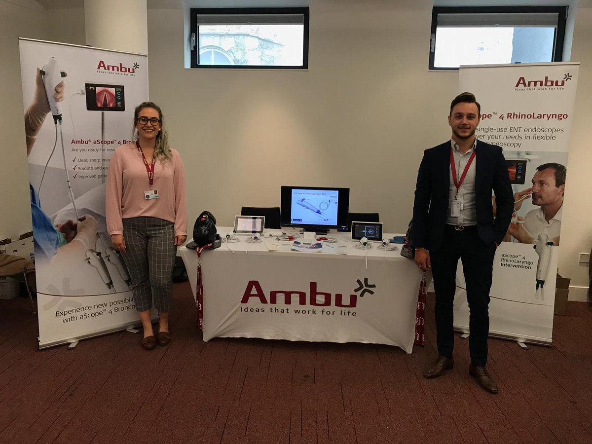 Ready for day one of the joint #ENTScotland and <a href="/NoE_ENT/">North of England Otolaryngology Society</a> Summer Meeting at the Royal College of Surgeons Edinburgh! <a href="/RCSEd/">The Royal College of Surgeons of Edinburgh</a>  

Come and see @jomc_ambu and <a href="/Clare_Ambu/">Clare Powers</a> who will be showcasing our latest innovations in ENT - the aScope RhinoLaryngo!