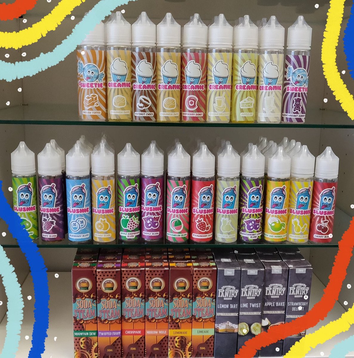 TitanicELiquid's tweet photo. SPECIAL OFFER!!!
For a limited time take advantage of our special offer on 3 of these liquids for only £20 including nic shots for free! For full details and other great VG offers call in to our store in Warrenpoint!
#TitanicELiquid
#VGLiquid
#SpecialOffer
#VapeUK
#NicShots https://t.co/Iaj0ky0Edd