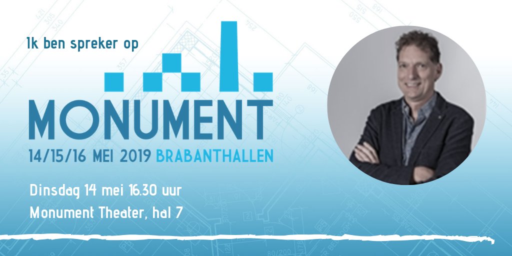 Di slag 14 mei ben op de Monumentenbeurs in Den Bosch en presenteer ik samen met Niels Sijpheer over verduurzaming van forten en ander erfgoed.